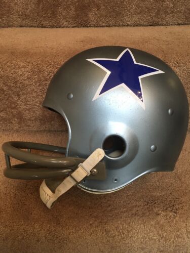 Riddell Original Kra-Lite TK5 Football Helmet 1964 Dallas Cowboys Bob Hayes Sports Mem, Cards & Fan Shop:Fan Apparel & Souvenirs:Football-NFL Riddell   