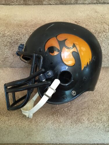 buy iowa hawkeye football or helmet local 1979 Iowa Hawkeyes Authentic Original RIDDell Kra-Lite II Football Hel – WESTBROOKSPORTSCARDS