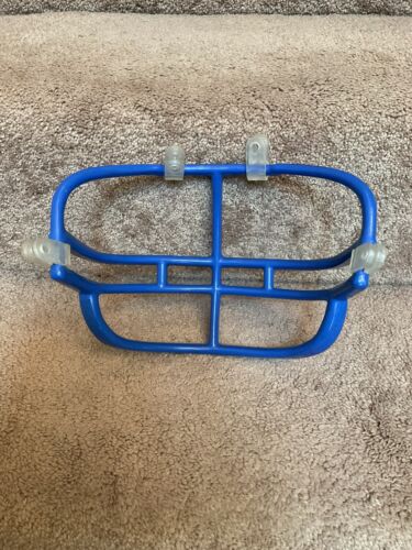 Vintage Blue RIddell 1990s DoubleWire Kra-Lite NOP Football Helmet Facemask Sporting Goods:Team Sports:Football:Clothing, Shoes & Accessories:Helmets & Hats Riddell   