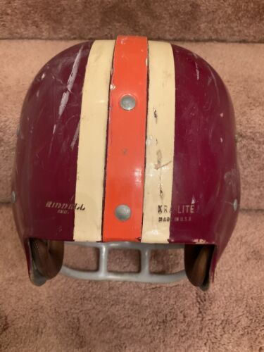 Virginia Tech Hokies Authentic Game Used Riddell Kra-Lite RK2 Football Helmet Sports Mem, Cards & Fan Shop:Fan Apparel & Souvenirs:College-NCAA Riddell   