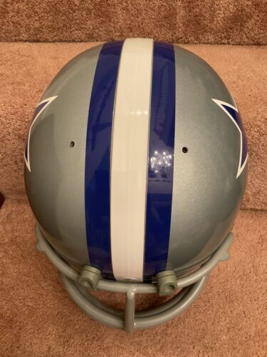 Bob Lilly  TK2 Style 1966 Dallas Cowboys Football Helmet Authentic Color Paint Sports Mem, Cards & Fan Shop:Fan Apparel & Souvenirs:Football-NFL Riddell   