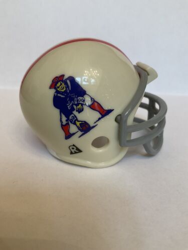 Boston Patriots Riddell Pocket Pro Helmet From Series 2 Throwback Set RARE