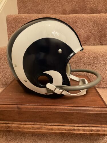 Los Angeles Rams Painted Horns RK2 Style Suspension Football Helmet Gabriel