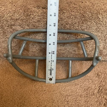 Vintage Riddell EGOP Gray one dot Football Helmet Face Mask Great Condition Rare Sporting Goods:Team Sports:Football:Clothing, Shoes & Accessories:Helmets & Hats Schutt   