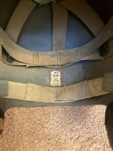 Riddell 1950s RT2 Vintage Football Helmet Rare Snap In Jaw Pads Type ...