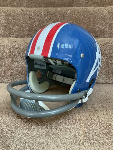 Vintage RIDDell Style TK-2 Football Helmet 1965 Houston Oilers Charlie Hennigan