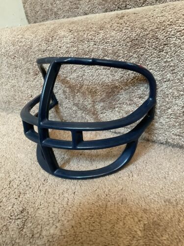 Vintage Navy RIddell 1990s DoubleWire Kra-Lite NOP Football Helmet Facemask Sporting Goods:Team Sports:Football:Clothing, Shoes & Accessories:Helmets & Hats Riddell   