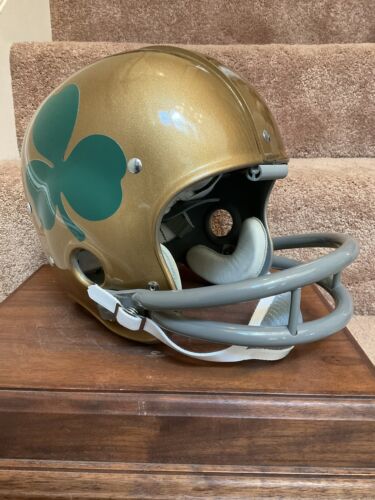 Riddell Kra-Lite RK2 Football Helmet 1962 Notre Dame Fighting Irish Lamonica Sports Mem, Cards & Fan Shop:Fan Apparel & Souvenirs:College-NCAA Riddell   