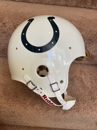 Baltimore Colts Riddell Micro-Fit Vintage 1975 Football Helmet Size Large-XL