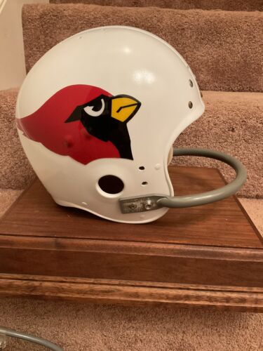 Original Vintage 1960s Wilson Football Helmet Size 7 3/8 St. Louis Cardinals