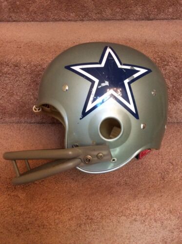 Vintage Riddell Kra-Lite TK2 Football Helmet-1971 Dallas Cowboys -Staubach Rare Sports Mem, Cards & Fan Shop:Fan Apparel & Souvenirs:Football-NFL WESTBROOKSPORTSCARDS   