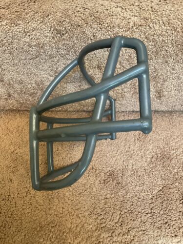 Vintage Riddell 1980s NOPO Football Helmet Lineman Gray 2-Dot Facemask USFL Sporting Goods:Team Sports:Football:Clothing, Shoes & Accessories:Helmets & Hats Riddell   