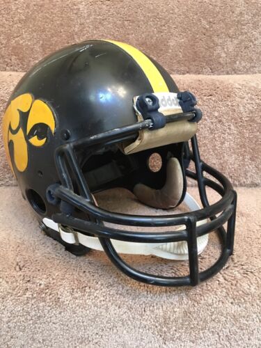 1979 Iowa Hawkeyes Authentic Original RIDDell Kra-Lite II Football Helmet Sports Mem, Cards & Fan Shop:Fan Apparel & Souvenirs:College-NCAA Riddell   