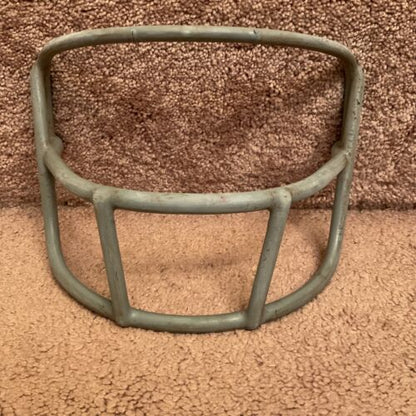 Vintage Schutt 1969 OPO Large Red Dot Gray Football Helmet Face Mask- Rare! Sporting Goods:Team Sports:Football:Clothing, Shoes & Accessories:Helmets & Hats Schutt   