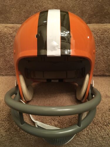 Vintage Riddell Kra-Lite TK5 Football Helmet- Cleveland Browns Paul Warfield Sports Mem, Cards & Fan Shop:Fan Apparel & Souvenirs:Football-NFL Riddell   