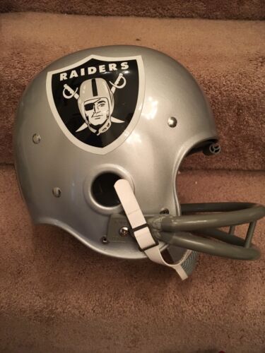 Riddell Kra-Lite RK2 Suspension 1967 Oakland Raiders Football Helmet- Lamonica Sports Mem, Cards & Fan Shop:Fan Apparel & Souvenirs:Football-NFL Riddell   