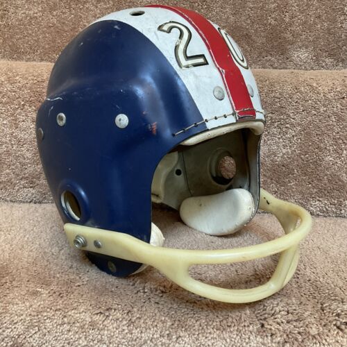 Original Vintage MacGregor E710 Football Helmet New York Titans Oakland Raiders Sports Mem, Cards & Fan Shop:Fan Apparel & Souvenirs:Football-NFL WESTBROOKSPORTSCARDS   