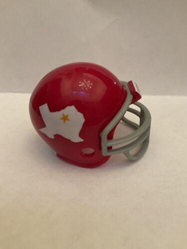 Dallas Texans Riddell Pocket Pro Helmet From 50th Anniversary AFL Throwback Set
