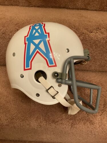 Custom TK2 Style Football Helmet- 1975 Houston Oilers Dan Pastorini Sports Mem, Cards & Fan Shop:Fan Apparel & Souvenirs:Football-NFL Riddell   