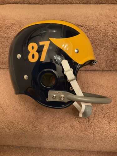 Michigan Wolverines 1956-68 Riddell Kra-Lite Suspension Football Helmet Sports Mem, Cards & Fan Shop:Fan Apparel & Souvenirs:College-NCAA Riddell   