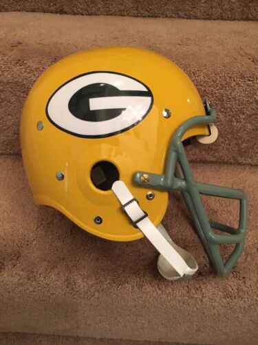 TK2 Style Football Helmet 1962-67 Green Bay Packers Forrest Gregg Sports Mem, Cards & Fan Shop:Autographs-Original:Football-NFL:Helmets WESTBROOKSPORTSCARDS   