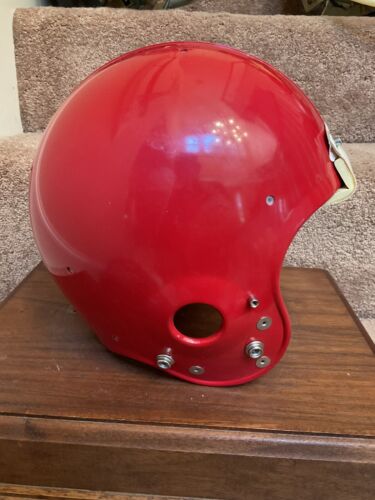 Riddell PAC 3 Red Football Helmet Beautiful Padding Chiefs Falcons Size S