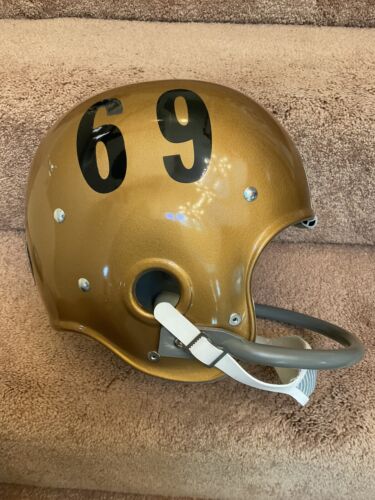 1969 Army Black Knights RK Suspension Football Helmet Officially Licensed Sports Mem, Cards & Fan Shop:Fan Apparel & Souvenirs:College-NCAA WESTBROOKSPORTSCARDS   