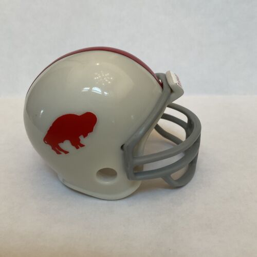 Custom Buffalo Bills Concept Throwback Riddell Pocket Pro silver Helmet