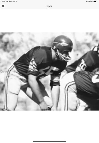 Riddell Kra-Lite RK2 Football Helmet 1965 Washington Redskins Spear Hanburger