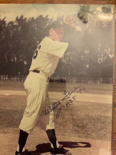 Whitey Ford New York Yankees SIGNED AUTOGRAPHED 16 X 20 COA Sports Mem, Cards & Fan Shop:Autographs-Original:Baseball-MLB:Photos WESTBROOKSPORTSCARDS   