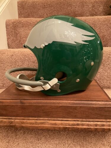 eagles football helmet TK5 Style Suspension 1954-68 Philadelphia Eagles Football Helmet Sonny – WESTBROOKSPORTSCARDS