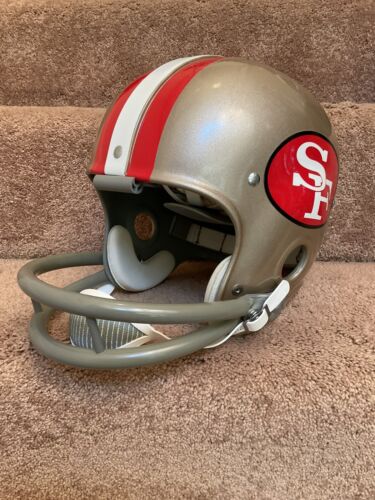 Riddell Kra-Lite RK2 Suspension Football Helmet San Francisco 49ers John Brodie Sports Mem, Cards & Fan Shop:Fan Apparel & Souvenirs:Football-NFL Riddell   