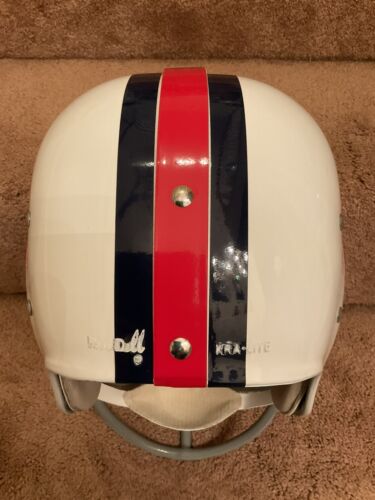 Riddell Kra-Lite Old RK2 Suspension Football Helmet 1965-69 Buffalo Bi WESTBROOKSPORTSCARDS Riddell Kra-Lite Old RK2 Suspension Football Helmet 1965-69 Buffalo Bi WESTBROOKSPORTSCARDS