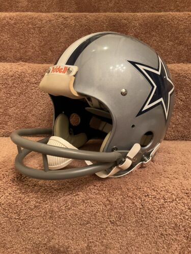 Vintage Riddell Kra-Lite II Football Helmet Dallas Cowboys Charlie Waters Sports Mem, Cards & Fan Shop:Fan Apparel & Souvenirs:Football-NFL Riddell   