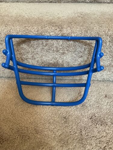 Vintage Blue Schutt 1970s Double Wire JOP Red Dot L Football Helmet Facemask Sporting Goods:Team Sports:Football:Clothing, Shoes & Accessories:Helmets & Hats Schutt   