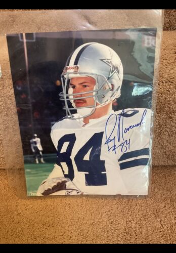 Jay Novacek Autographed 8 x 10 Dallas Cowboys Sports Mem, Cards & Fan Shop:Autographs-Original:Football-NFL:Other Autographed NFL Items WESTBROOKSPORTSCARDS   