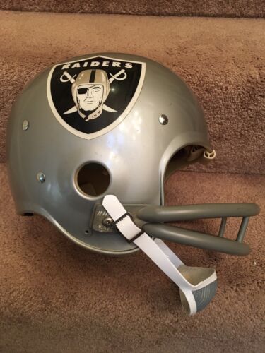 Vintage Riddell Kra-Lite TK2 Football Helmet-1972 Oakland Raiders Willie Brown