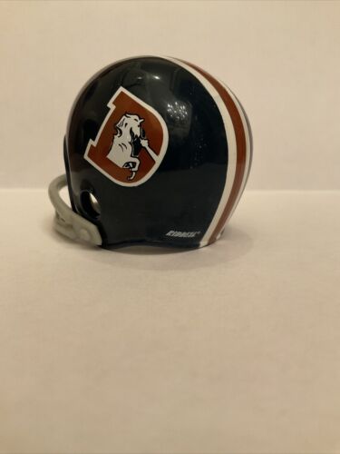 Denver Broncos Riddell Pocket Pro Helmet From 1969 AFL Throwback Set RARE