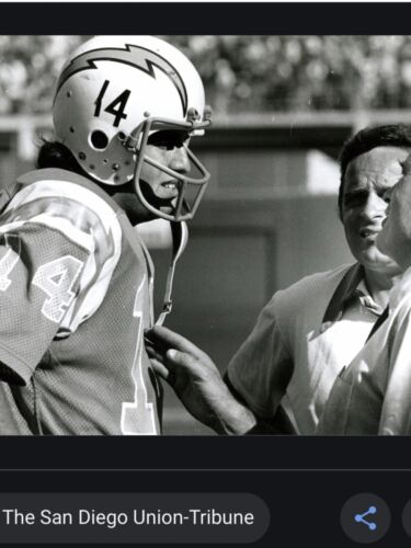 TK2 Vintage Style San Diego Chargers Football Helmet Dan Fouts Rookie Sports Mem, Cards & Fan Shop:Game Used Memorabilia:Football-NFL:Helmet WESTBROOKSPORTSCARDS   