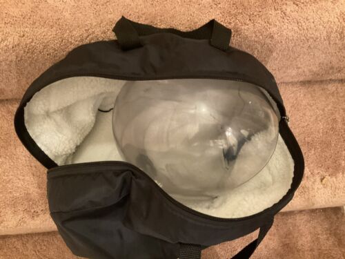 Minus 33 Black Fleeced Lined Zipper Helmet Bag with Handles & Ventilation Hole Sports Mem, Cards & Fan Shop:Fan Apparel & Souvenirs:Football-NFL Air   