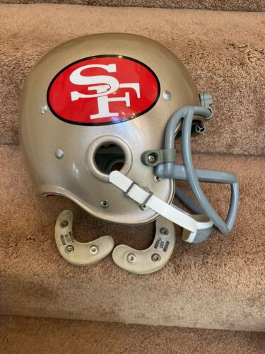 Riddell Kra-Lite RK2 Suspension Football Helmet San Francisco 49ers Dave Wilcox