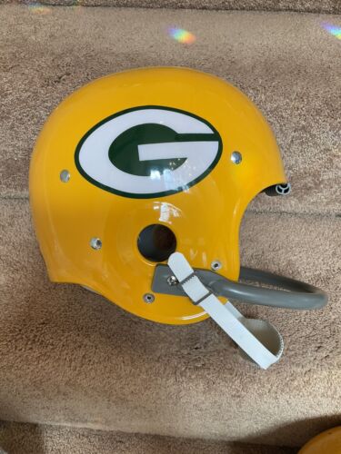 TK2 Style Football Helmet Custom 1967 Green Bay Packers Bart Starr Super Bowl I