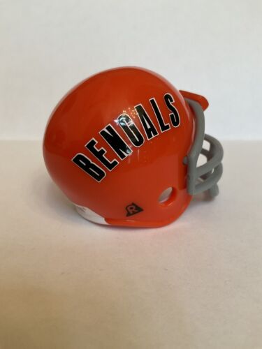 Cincinnati Bengals Riddell Pocket Pro Helmet From Series 1 Throwback Set RARE