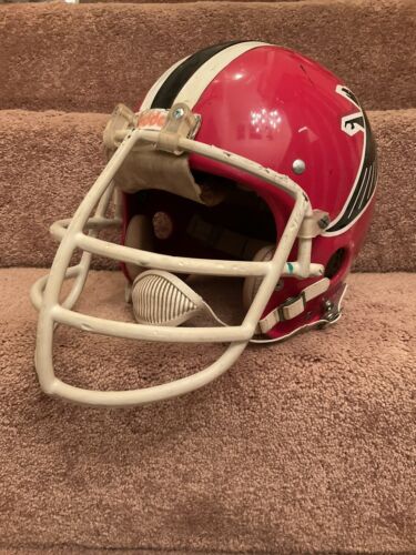 af football helmet Authentic Riddell Kra-Lite II Atlanta Falcons Football Helmet Game Use – WESTBROOKSPORTSCARDS