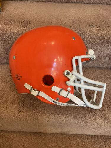 Vintage Rawlings HND-9 Cleveland Browns Football Helmet Date August 1979 CS4-2