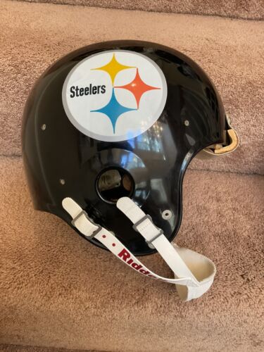 Pittsburgh Steelers Riddell Micro-Fit Vintage 1975 Football Helmet Size 7