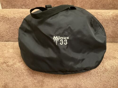 Minus 33 Black Fleeced Lined Zipper Helmet Bag with Handles & Ventilation Hole Sports Mem, Cards & Fan Shop:Fan Apparel & Souvenirs:Football-NFL Air   
