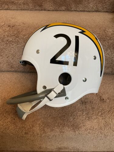 Custom John Hadl San Diego Chargers TK2 Style Football Helmet Sports Mem, Cards & Fan Shop:Game Used Memorabilia:Football-NFL:Helmet WESTBROOKSPORTSCARDS   