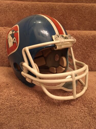 Vintage Original Authentic Wilson F2101 Football Helmet Denver Broncos Elway