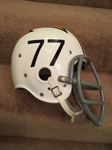 Riddell Kra-Lite RK2 Suspension 63 San Diego Chargers Football Helmet Ernie Ladd Sports Mem, Cards & Fan Shop:Fan Apparel & Souvenirs:Football-NFL Riddell   
